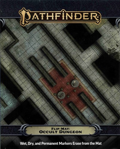 3!PAI11020FM Pathfinder Flip-Mat: Occult Dungeon published by Paizo Publishing