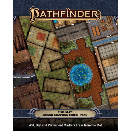 PAI11035FM Pathfinder Flip-Mat: Grand Mansion Multi-Pack published by Paizo Publishing