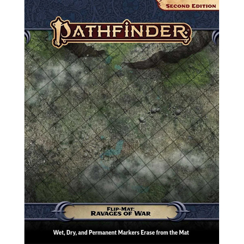 1!PAI11036FM Pathfinder Flip-Mat: Ravages Of War published by Paizo Publishing