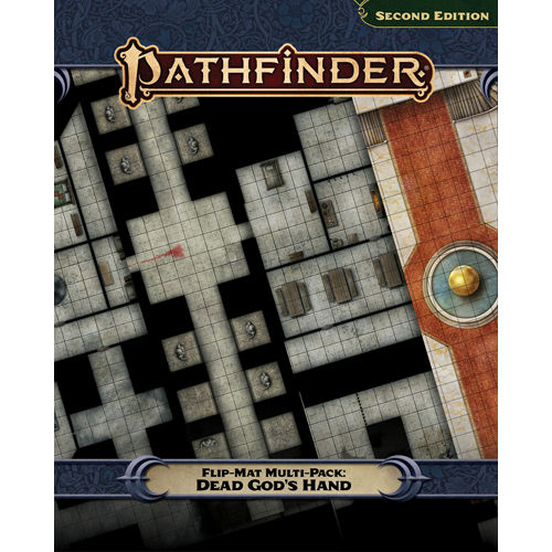 PAI11042FM Pathfinder Flip-Mat: The Dead God's Hand Multi-Pack published by Paizo Publishing