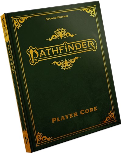 PAI12001SE Pathfinder RPG 2nd Edition: Player Core Rulebook Special Edition published by Paizo Publishing