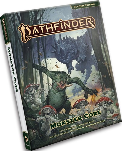 2!PAI12003SC Pathfinder RPG 2nd Edition: Monster Core Pocket Edition published by Paizo Publishing