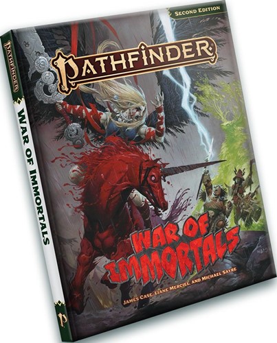 2!PAI12006HC Pathfinder RPG 2nd Edition: War Of Immortals published by Paizo Publishing