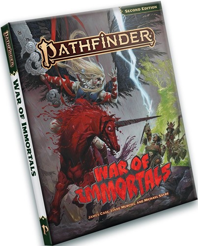 2!PAI12006PE Pathfinder RPG 2nd Edition: War Of Immortals Pocket Edition published by Paizo Publishing