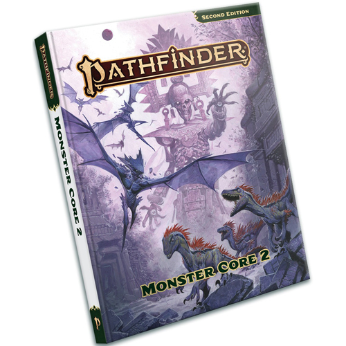 1!PAI12009HC Pathfinder RPG 2nd Edition: Monster Core 2 Hardcover published by Paizo Publishing