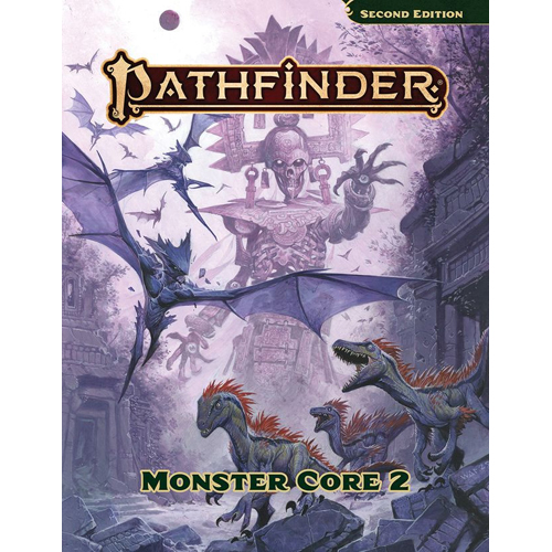 PAI12009PE Pathfinder RPG 2nd Edition: Monster Core 2 Pocket Edition published by Paizo Publishing
