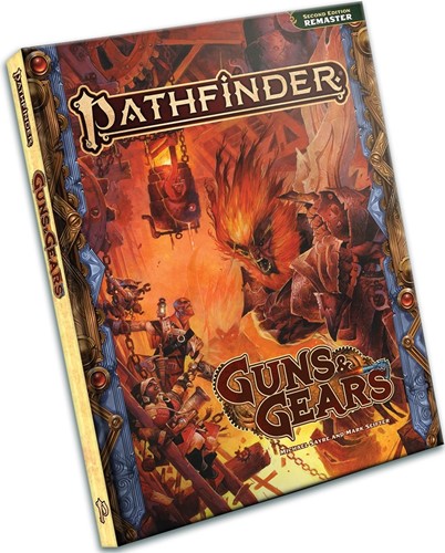 3!PAI12010HC Pathfinder RPG 2nd Edition: Guns And Gears (Remastered) published by Paizo Publishing