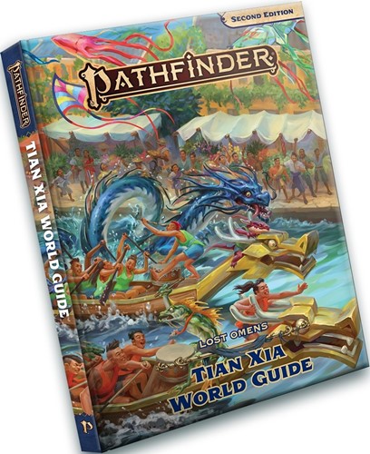 2!PAI13001HC Pathfinder RPG 2nd Edition: Lost Omens Tian Xia World Guide published by Paizo Publishing