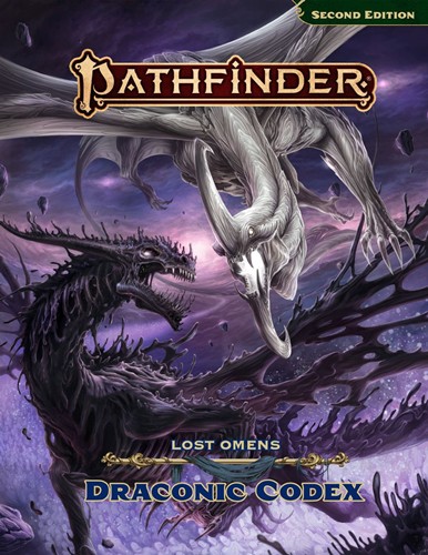 PAI13007HC Pathfinder RPG 2nd Edition: Lost Omens: Draconic Codex published by Paizo Publishing