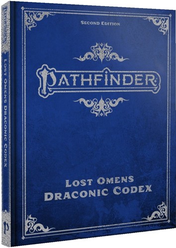 PAI13007SE Pathfinder RPG 2nd Edition: Lost Omens: Draconic Codex Special Edition published by Paizo Publishing