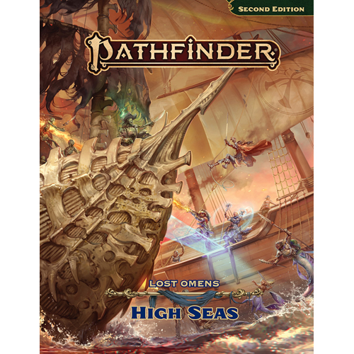 PAI13009HC Pathfinder RPG 2nd Edition: Lost Omens High Seas published by Paizo Publishing
