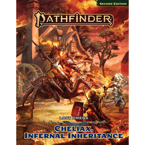 PAI13010HC Pathfinder RPG 2nd Edition: Lost Omens Cheliax Infernal Inheritance published by Paizo Publishing