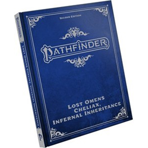 PAI13010SE Pathfinder RPG 2nd Edition: Lost Omens Cheliax Infernal Inheritance Special Edition published by Paizo Publishing
