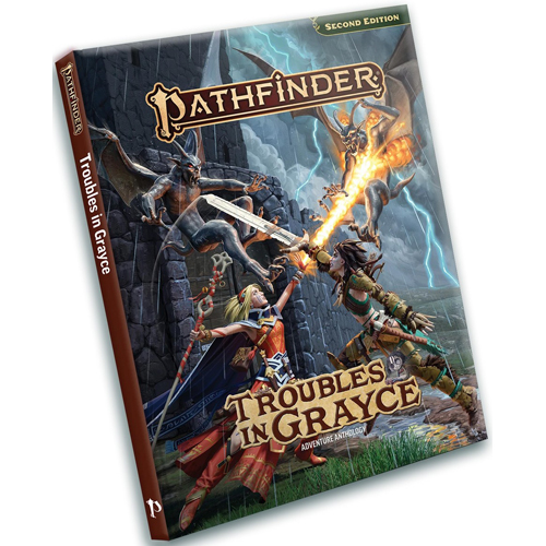 PAI14009HC Pathfinder RPG 2nd Edition: Troubles in Grayce Adventure published by Paizo Publishing