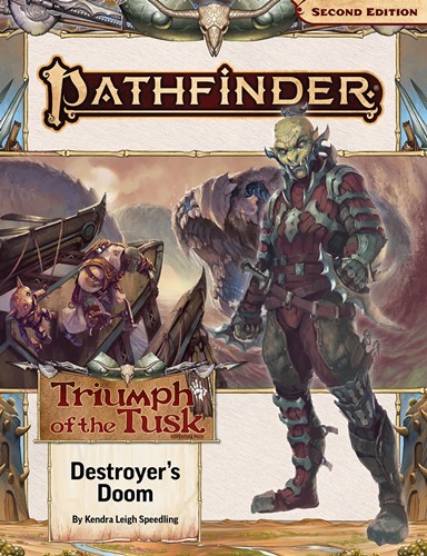 3!PAI15209SC Pathfinder RPG 2nd Edition: Triumph Of The Tusk Chapter 3: Destroyer's Doom published by Paizo Publishing