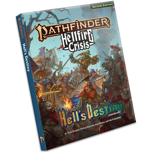 PAI15223HC Pathfinder RPG 2nd Edition: Hell's Destiny Adventure Path published by Paizo Publishing