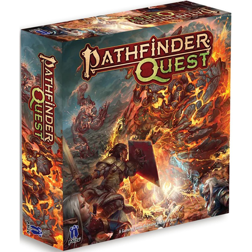 PAI17001BC Pathfinder Quest Board Game published by Paizo Publishing