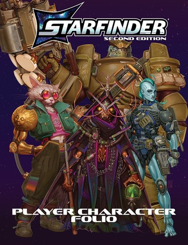 2!PAI20002SC Starfinder RPG 2nd Edition: Player Character Folio published by Paizo Publishing