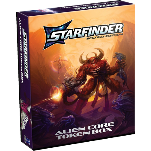 PAI20004MC Starfinder RPG 2nd Edition: Alien Core Token Box published by Paizo Publishing
