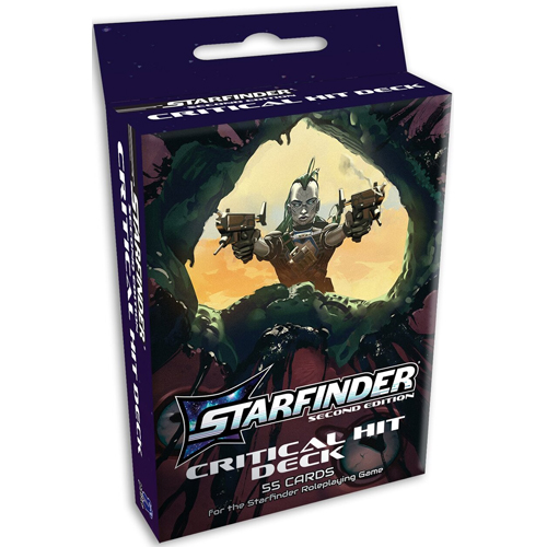 PAI20006MC Starfinder RPG 2nd Edition: Critical Hit Deck published by Paizo Publishing