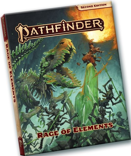 PAI2113PE Pathfinder RPG 2nd Edition: Rage Of Elements Pocket Edition published by Paizo Publishing