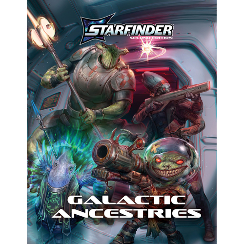 PAI22005HC Starfinder 2nd Edition: Galactic Ancestries published by Paizo Publishing