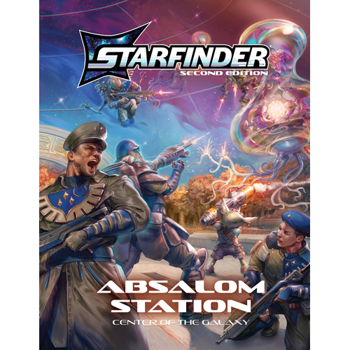 PAI22007HC Starfinder RPG 2nd Edition: Absalom Station: Center Of The Galaxy published by Paizo Publishing