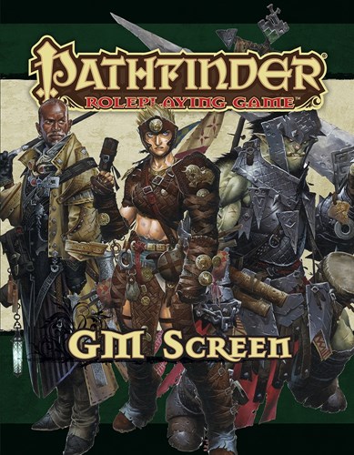 PAI2201 Pathfinder RPG 2nd Edition: GM Screen published by Paizo Publishing