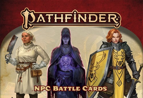 PAI2218 Pathfinder RPG 2nd Edition: NPC Battle Cards published by Paizo Publishing