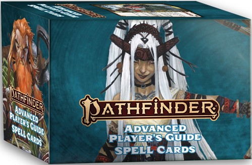PAI2221 Pathfinder RPG 2nd Edition: Advanced Player's Guide Spell Cards published by Paizo Publishing