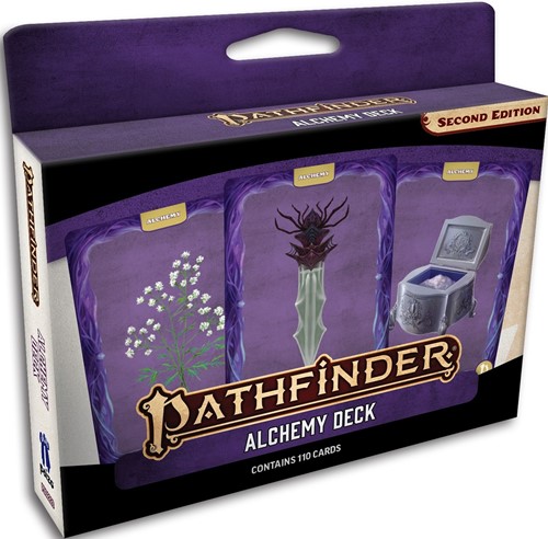 PAI2228 Pathfinder RPG 2nd Edition: Alchemy Deck published by Paizo Publishing