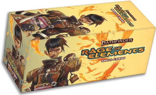 PAI2237 Pathfinder RPG: 2nd Edition Rage Of Elements Spell Cards published by Paizo Publishing