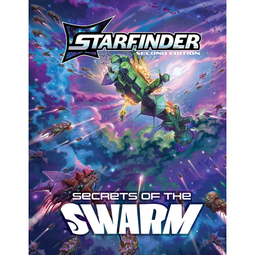 PAI24009HC Starfinder RPG 2nd Edition: Secrets of the Swarm Adventure Path published by Paizo Publishing
