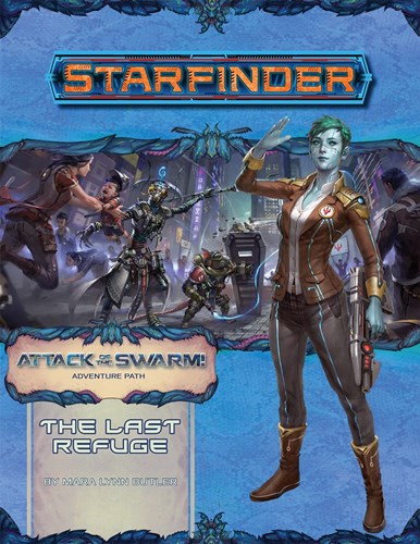 2!PAI7220 Starfinder RPG: Attack Of The Swarm Chapter 2: The Last Refuge published by Paizo Publishing