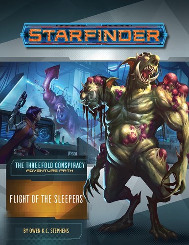 PAI7226 Starfinder RPG: The Threefold Conspiracy Chapter 2: Flight Of The Sleepers published by Paizo Publishing