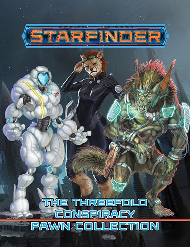 2!PAI7419 Starfinder RPG: The Threefold Conspiracy Pawn Collection published by Paizo Publishing