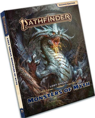 PAI9311 Pathfinder RPG 2nd Edition: Lost Omens Monsters Of Myth published by Paizo Publishing