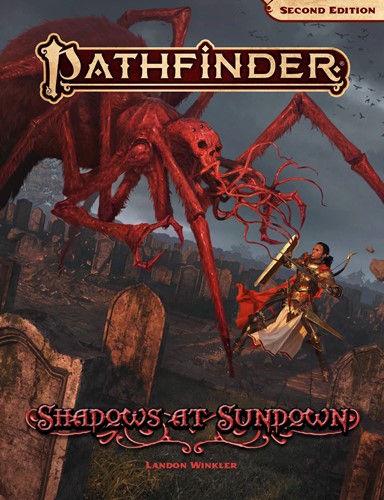 PAI9561 Pathfinder RPG 2nd Edition: Shadows At Sundown published by Paizo Publishing