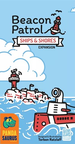 2!PANBPEXP02 Beacon Patrol Board Game: Ships And Shores Expansion published by Pandasaurus Games