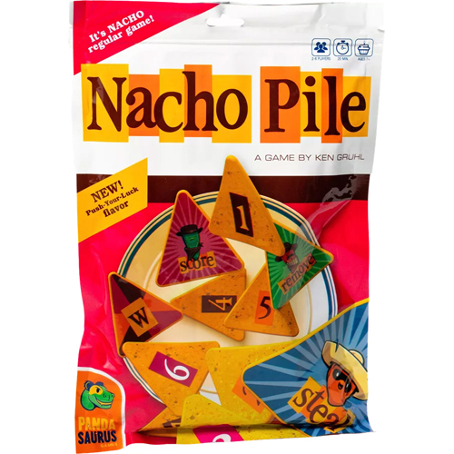 PANNACHOCORE Nacho Pile Board Game published by Pandasaurus Games
