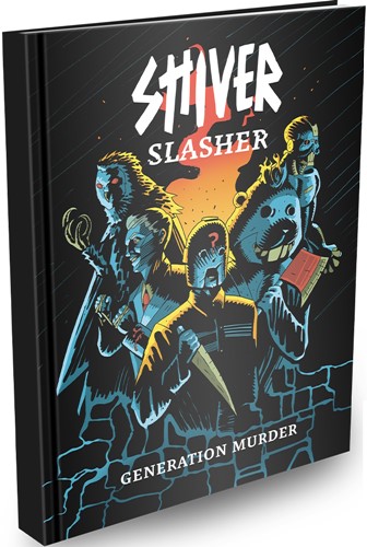 3!PARSHI019EN Shiver Slasher RPG: Generation Murder published by Parable Games