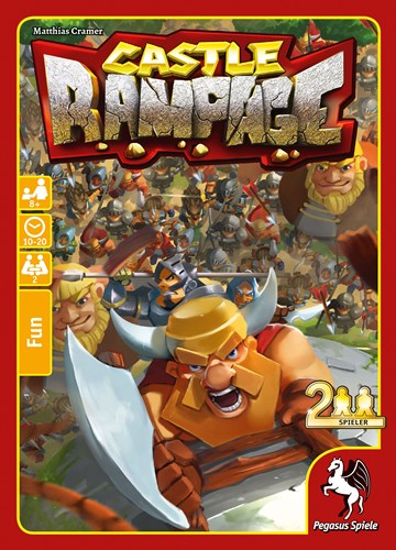 PEG18144E Castle Rampage Card Game published by Pegasus Spiele