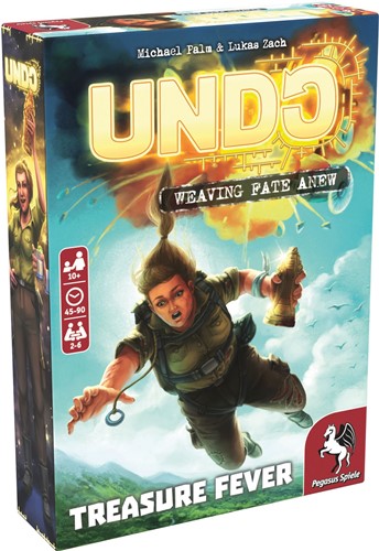 2!PEG18174E Undo Card Game: Treasure Fever published by Pegasus Spiele