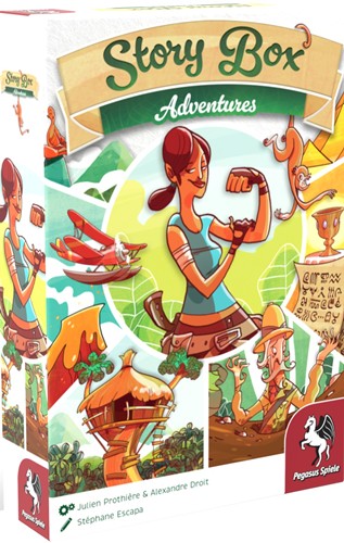 PEG18350USA Story Box Board Game: Adventures published by Pegasus Spiele