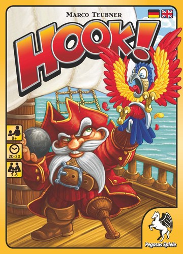 2!PEG19004G Hook! Card Game published by Pegasus Spiele