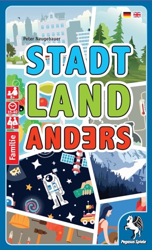 2!PEG20000G Stadt Land Anders Card Game published by Pegasus Spiele