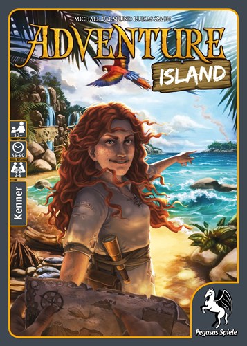 PEG51843E Adventure Island Card Game published by Pegasus Spiele