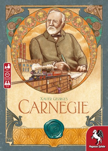 2!PEG57007G Carnegie Board Game published by Pegasus Spiele