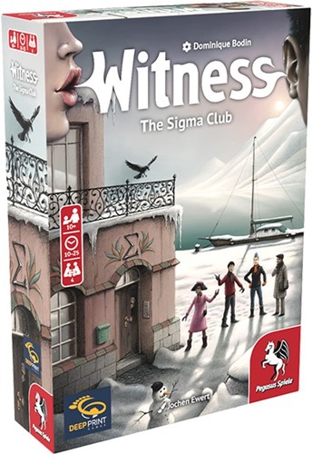 PEG57819E Witness Card Game: The Sigma Club published by Pegasus Spiele