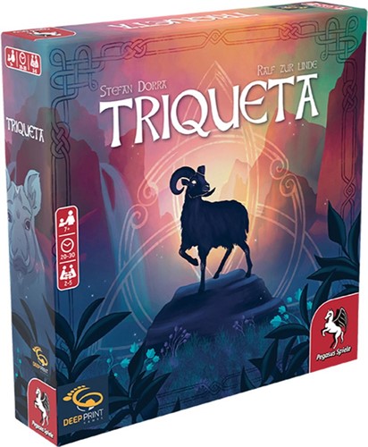 2!PEG57820E Triqueta Tile Game: 2nd Edition published by Pegasus Spiele